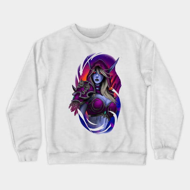 sylvanas Crewneck Sweatshirt by StevenBag